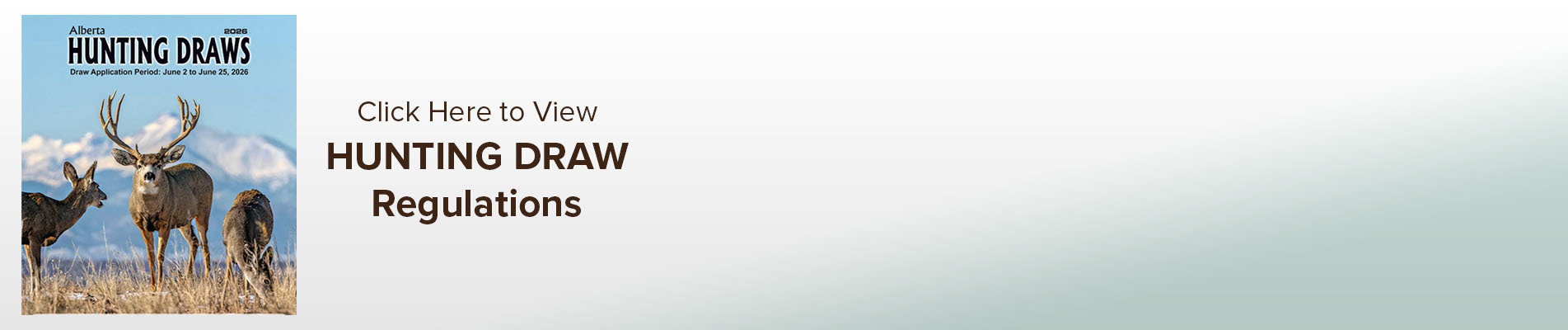 Hunting and Fishing Licenses - AlbertaRELM